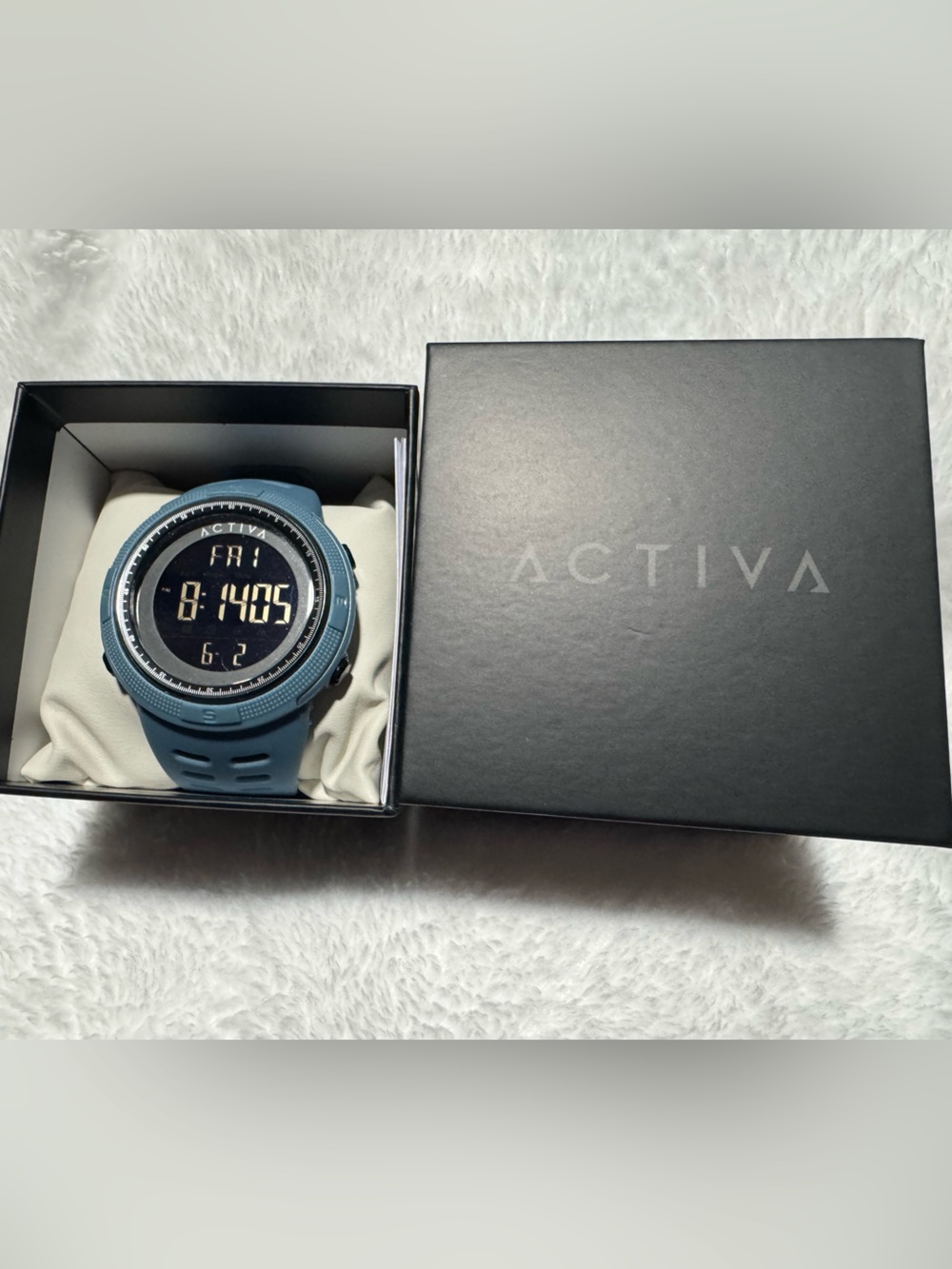 Activa X Invicta Digital Men's Watch - 50mm. Light Blue (ACW1915-002) - Picture 2 of 7